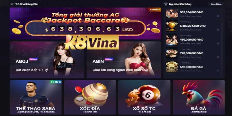 Kho game với vô số trò chơi lôi cuốn