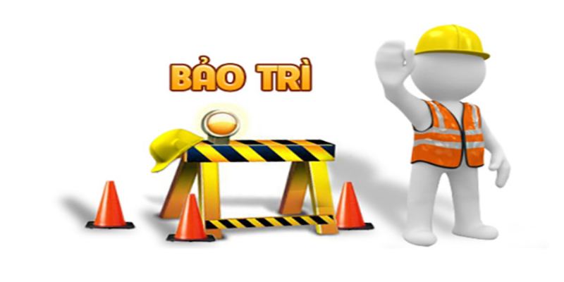 Không rút tiền khi đang bảo trì